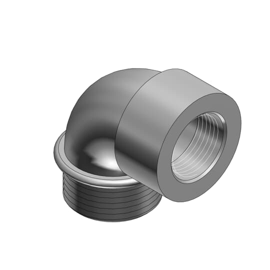 1-1/4IN 90D SHORT ELBOW IRON IMC