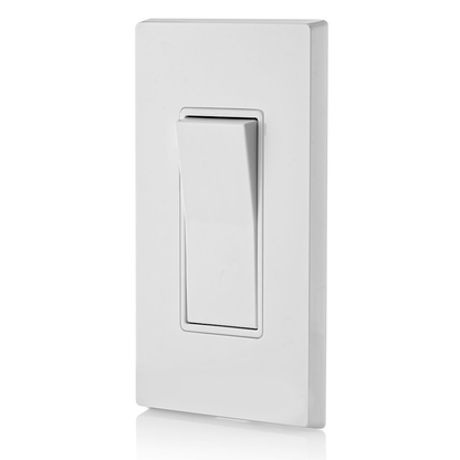 15 Amp Decora 3-Way Switch, Self-Grounding, White
