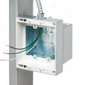 2-Gang Steel Recessed Tv Box