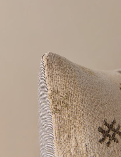 Vintage Lumbar Pillow No. 339, 12" x 20"