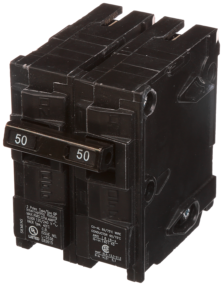 BREAKER 50A 2P 120/240V 10K QP