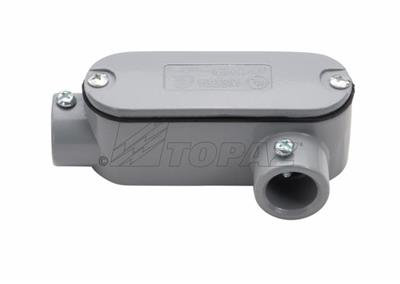 2" EMT Set Screw LL Type Aluminum Conduit Body, Cover & Gasket