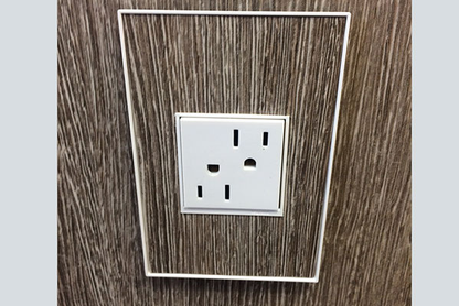 adorne® 15A Dual Tamper-Resistant Outlet, White