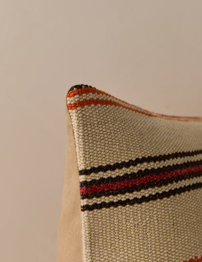 Vintage Lumbar Pillow No. 357, 16" x 24"