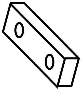 32185, Band Saw Clamp Plate