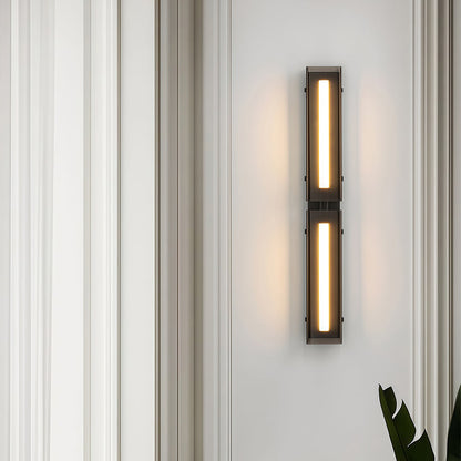 Wall Light Decorations Minimalist Modular Black Vertical Linear Lamp