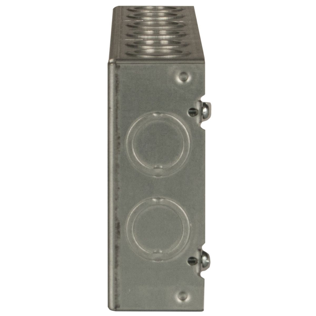 4Gg Bx Welded 1-5/8" Deep, (16) 1/2 & 3/4" Concentric KO's, (6) 1/2" KO's, & (4) 3/4" KO's