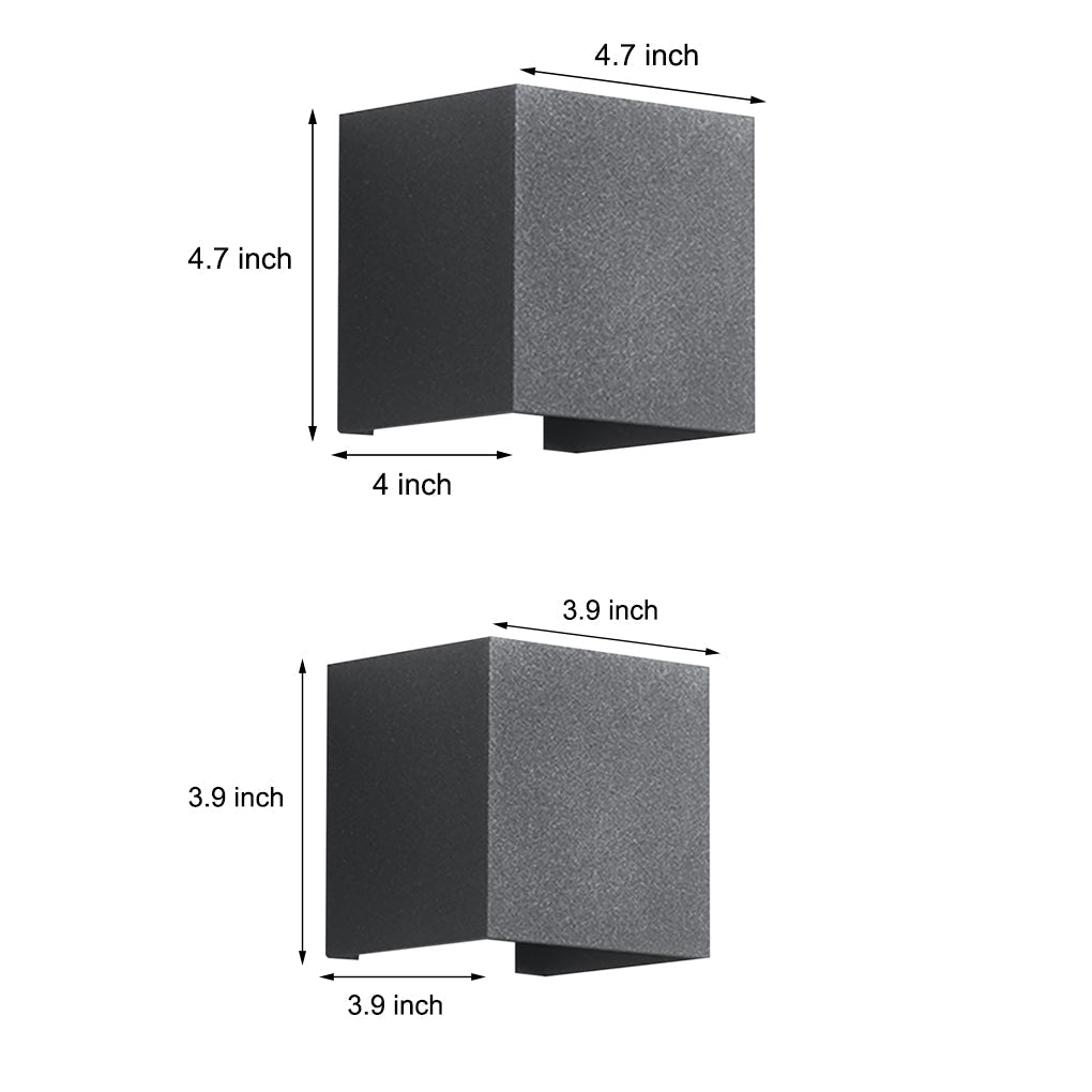 [Open-Box]Outdoor up down Wall Light Waterproof Adjustable Beam Angle Light