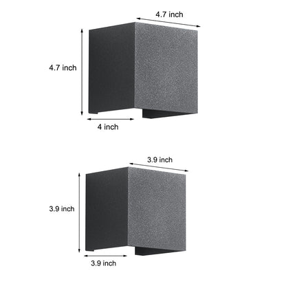 [Open-Box]Outdoor up down Wall Light Waterproof Adjustable Beam Angle Light