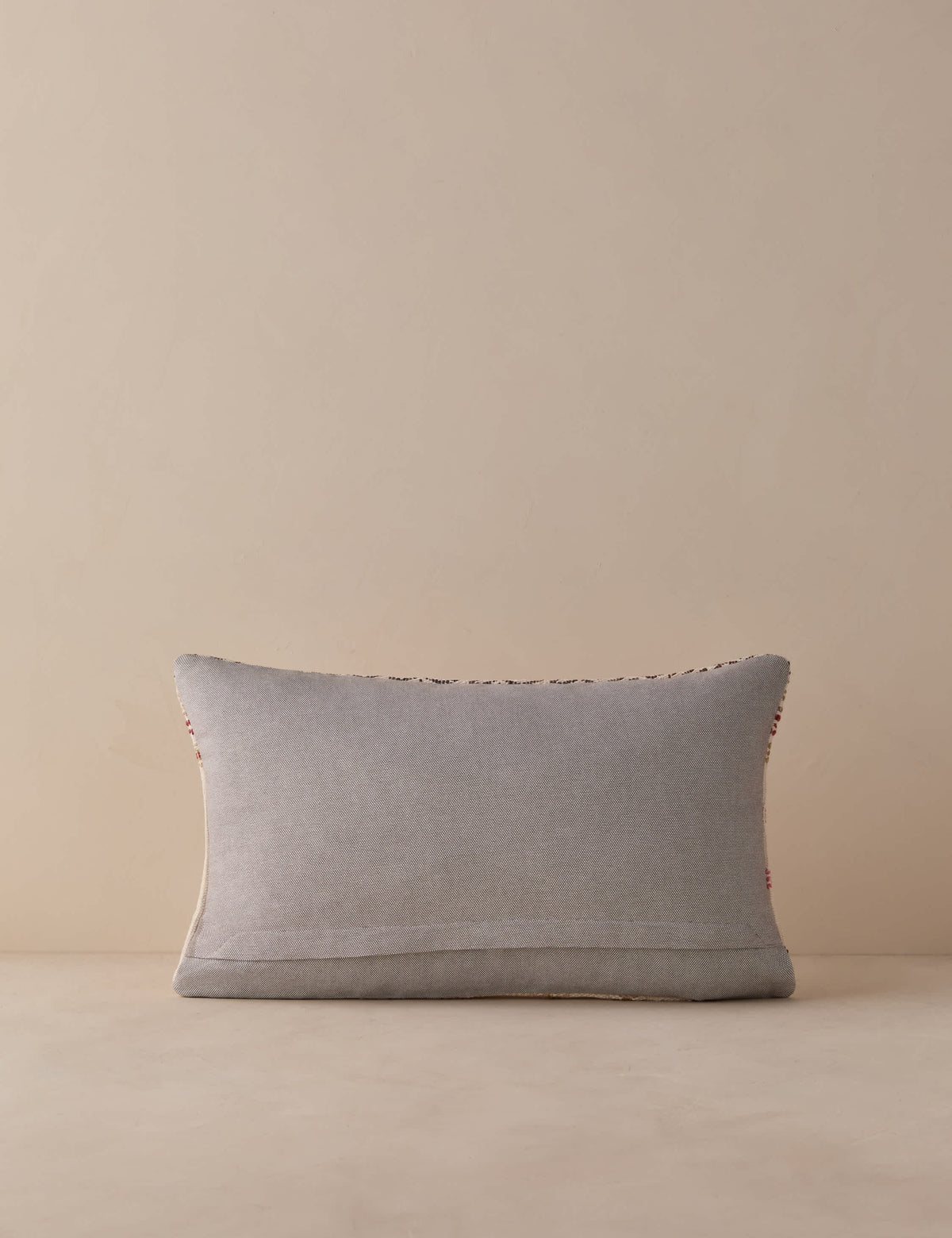 Vintage Lumbar Pillow No. 324, 12" x 20"