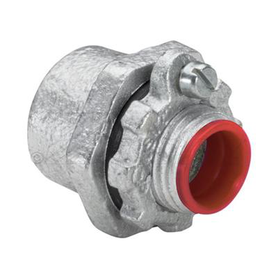 3-1/2" Rigid Watertight Hubs, Hot Dip Galvanized - Malleable Iron