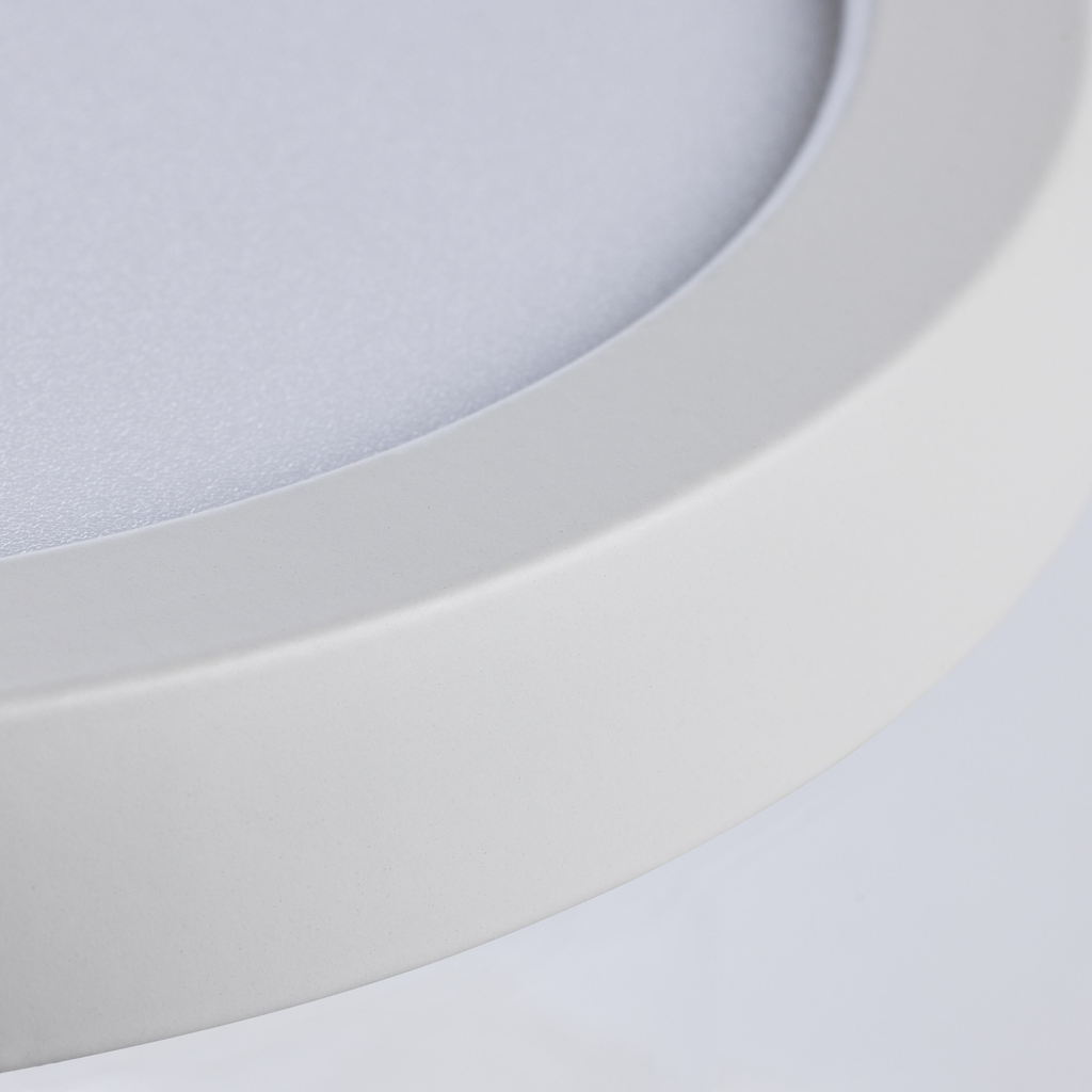 Blink - 11W; 7in; LED Fixture; CCT Selectable; Round Shape; White Finish; 120V