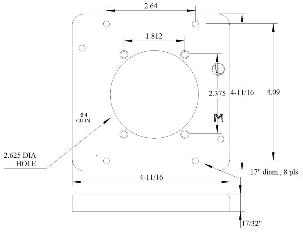 11526, Electrical Square Box Cover