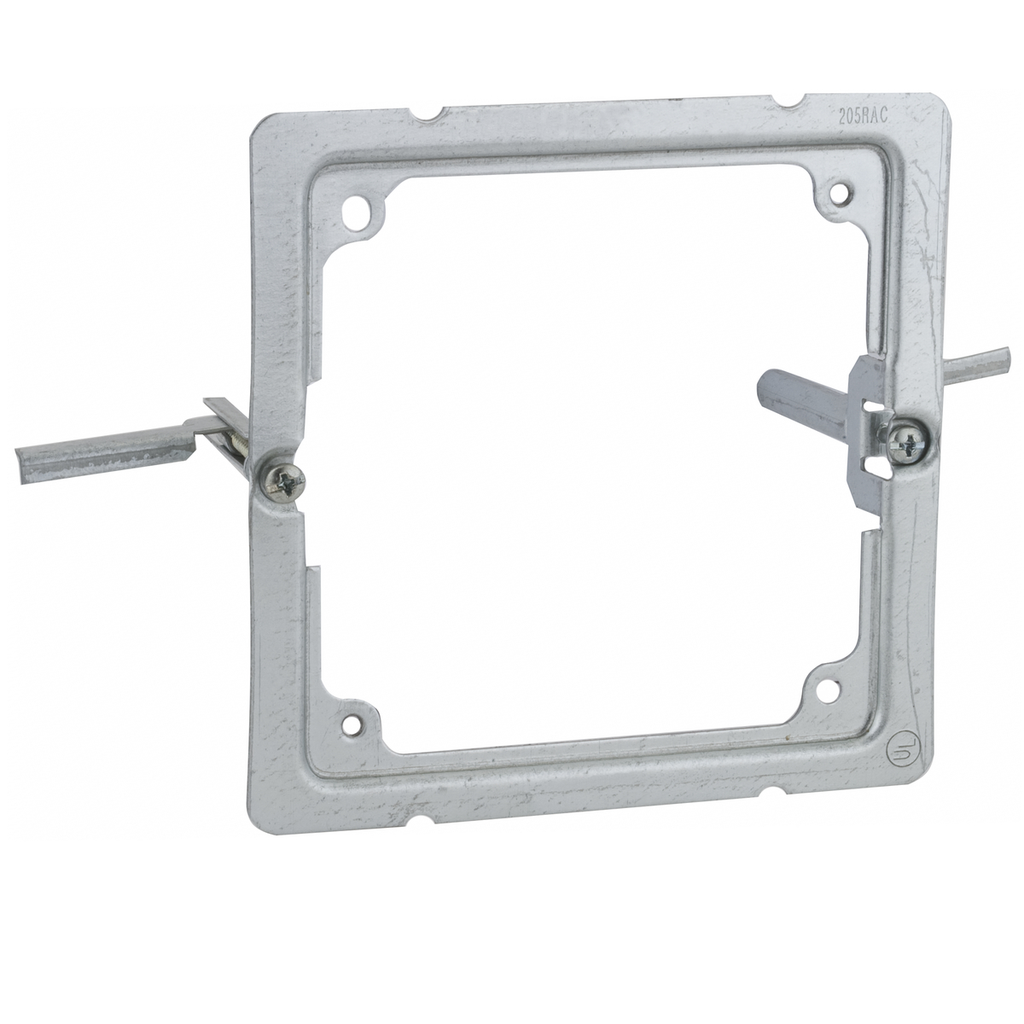 4 in. Square RETRO-RING¬Æ, Old Work, Used for Life Safety Support
