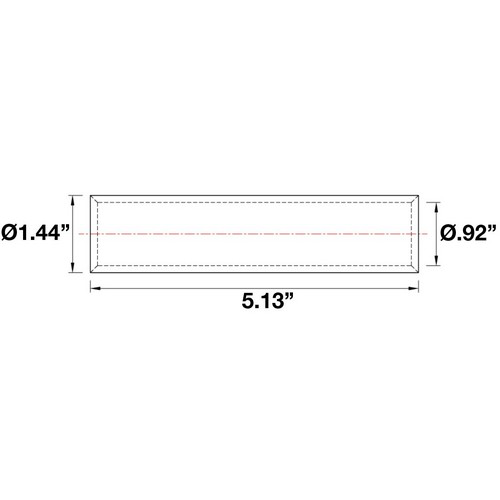 Aluminum Long Barrel Compression Splices 600 MCM