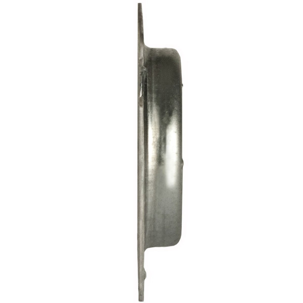 4 in. Square Cover, Raised, 1/2 in. Open, Ears 2-3/4 in. O.C