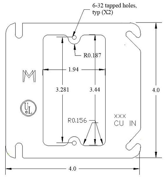 11263, Square Box Cover