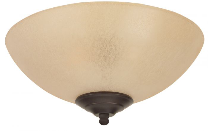 2 Light Bowl Fan Light Kit - LK715-LED