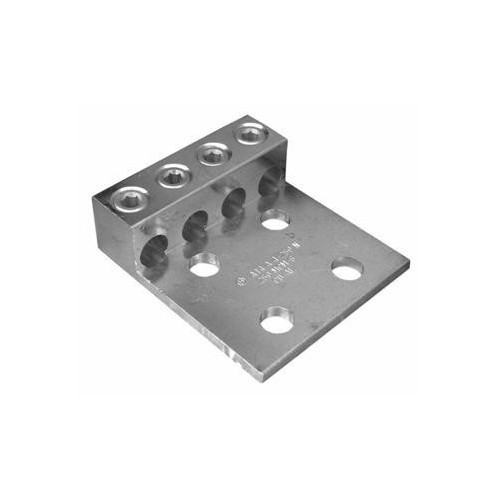 Aluminum Mechanical Lugs Four Conductors - Four Hole Mount 1000MCM-500MCM