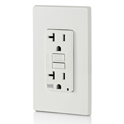 20 Amp SmartlockPro® GFCI Receptacle/Outlet, Tamper-Resistant