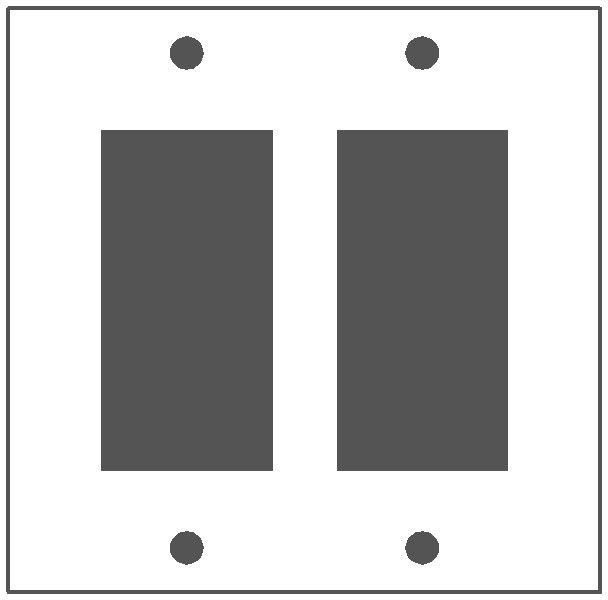 64402, Wallplate