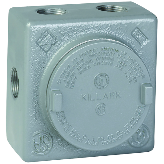 1" Aluminum  GRSS Outlet Body, 7 Internal Hub Config