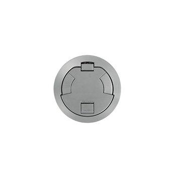 6IN UNWIRED FLUSH STYLE ASSEMBLY AA BRUSHED ALUMINUM