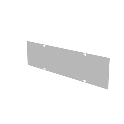6x24 Wireway Cover Non-UL Listed Steel ANSI 61 Gray