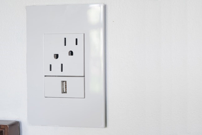 adorne® 15A Dual Tamper-Resistant Outlet, White