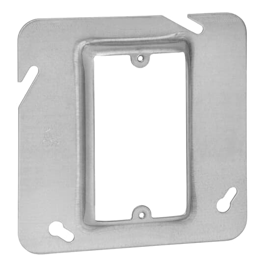 4-11/16 SQUARE BX CVR,STL,3CU,RSD