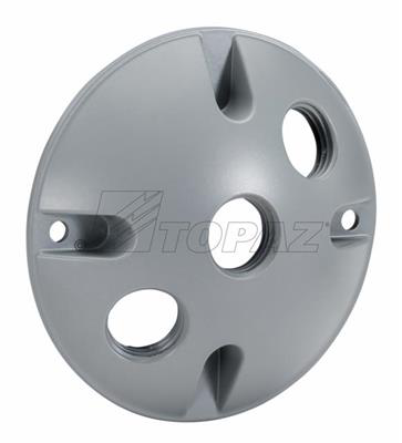 3 Hole Round Weatherproof Cover