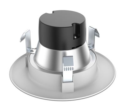 7.5 watt LED Downlight Retrofit; 4'' Baffle; 3000K; GU5.3 socket for MR16 retrofit; 12 volts