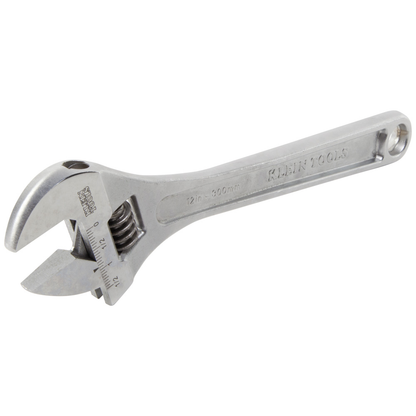 Adjustable Wrench, Extra Capacity, 12-Inch