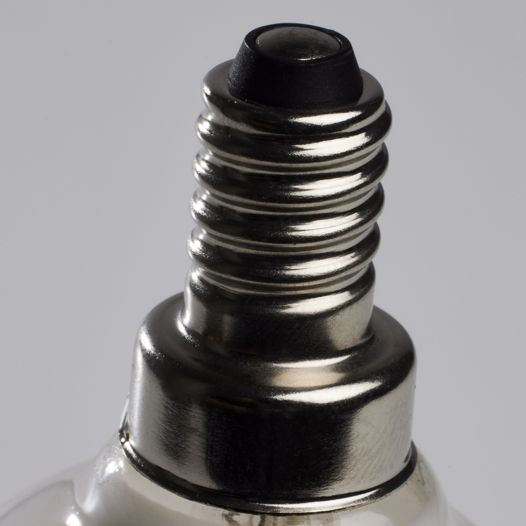 4 Watt B11 LED; Frost; Candelabra base; 90 CRI; 4000K; 120 Volt