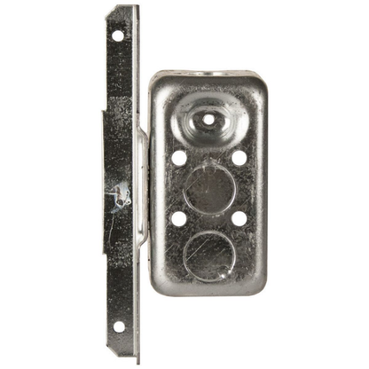 4 in. x 2 in. Handy Box, Drawn, 1-7/8 in. Deep, Seven 1/2 in. KO's, Raised Ground, A Bracket