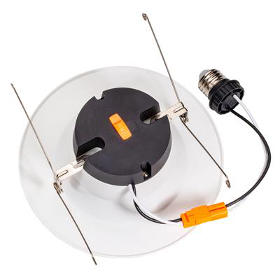 6" Performance CCT Selectable 9W, Baffle Trim