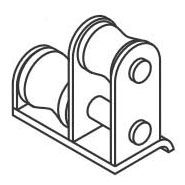 17984, Electric Bender Roller Support