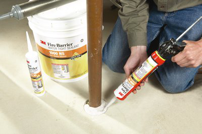 3M Fire Barrier Water Tight Sealant 1000 NS, 20 fl. oz., Sausage, 12/case