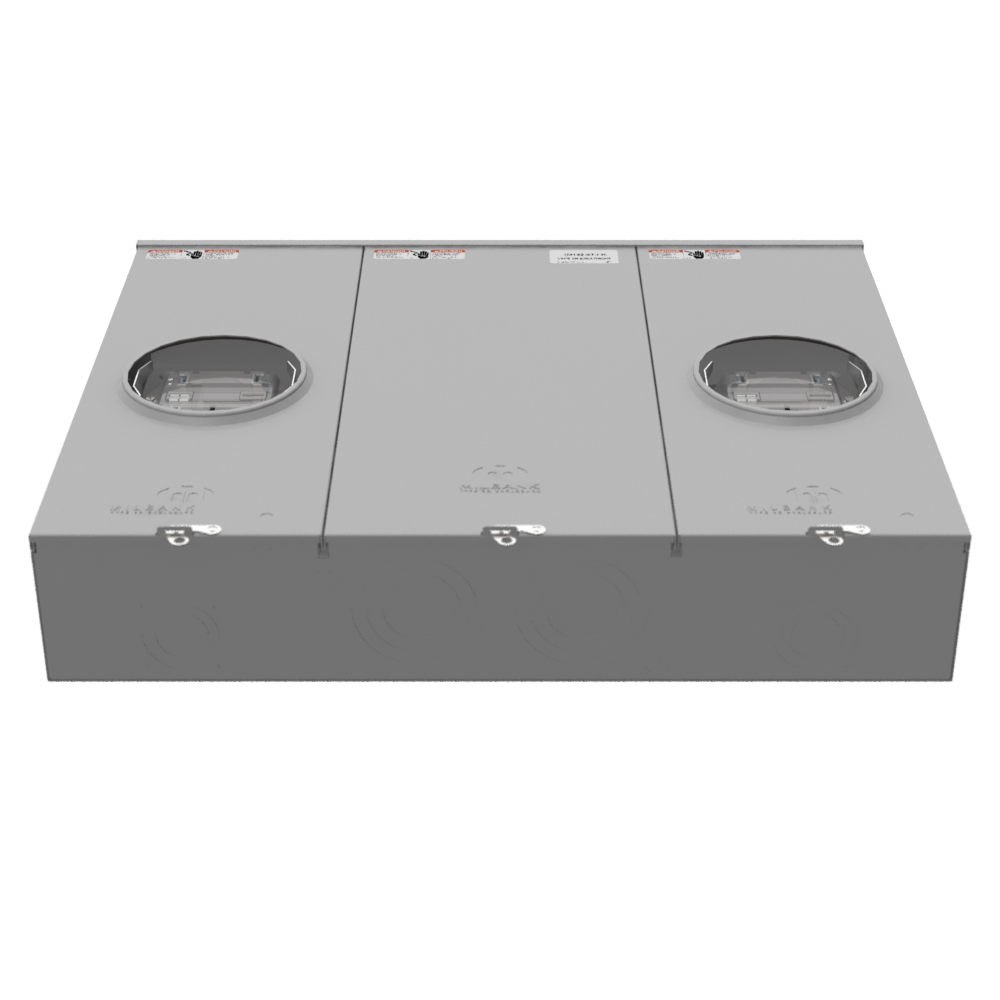 5 Terminal Ringless 2 Large Closing Plates Lever Bypass 2 Position Long Island Lighting Company