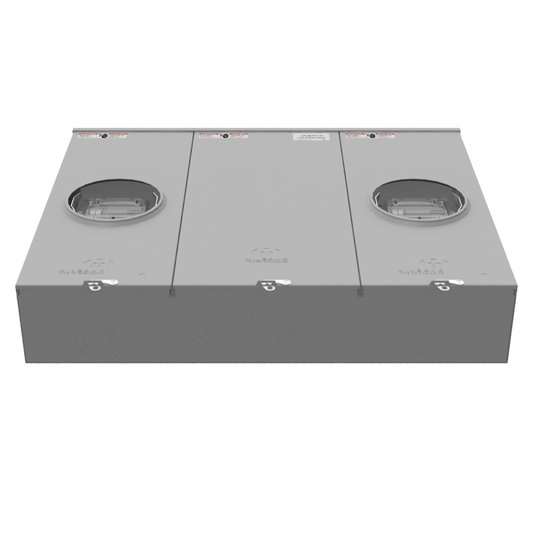 5 Terminal Ringless 2 Large Closing Plates Lever Bypass 2 Position Long Island Lighting Company