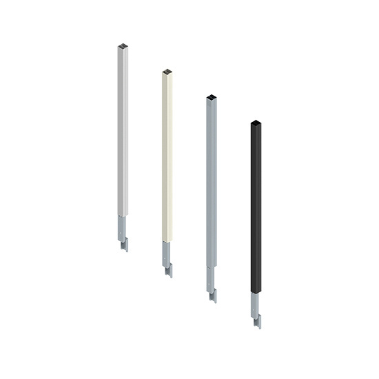 25DTC-E5 - 25DTC Series Blank Steel Tele-Power Pole Extender