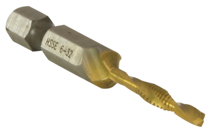 6-32 Drill/Tap Bit for Stainless Steel