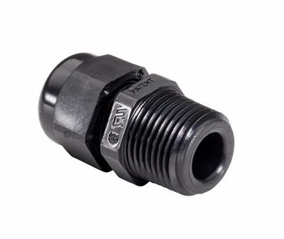 3/8" NPT Hubs Liquidtight Cord Grips 6/6 Nylon