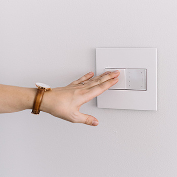adorne® 15A Paddle Switch, White, with Microban®