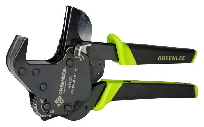 1-1/4 Quick Release Ratcheting PVC Cutter