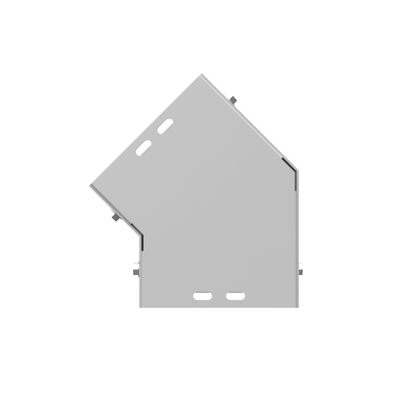 6.234X4X5.593 Wireway Elbow 45 Corner ANSI 61 Gray Steel
