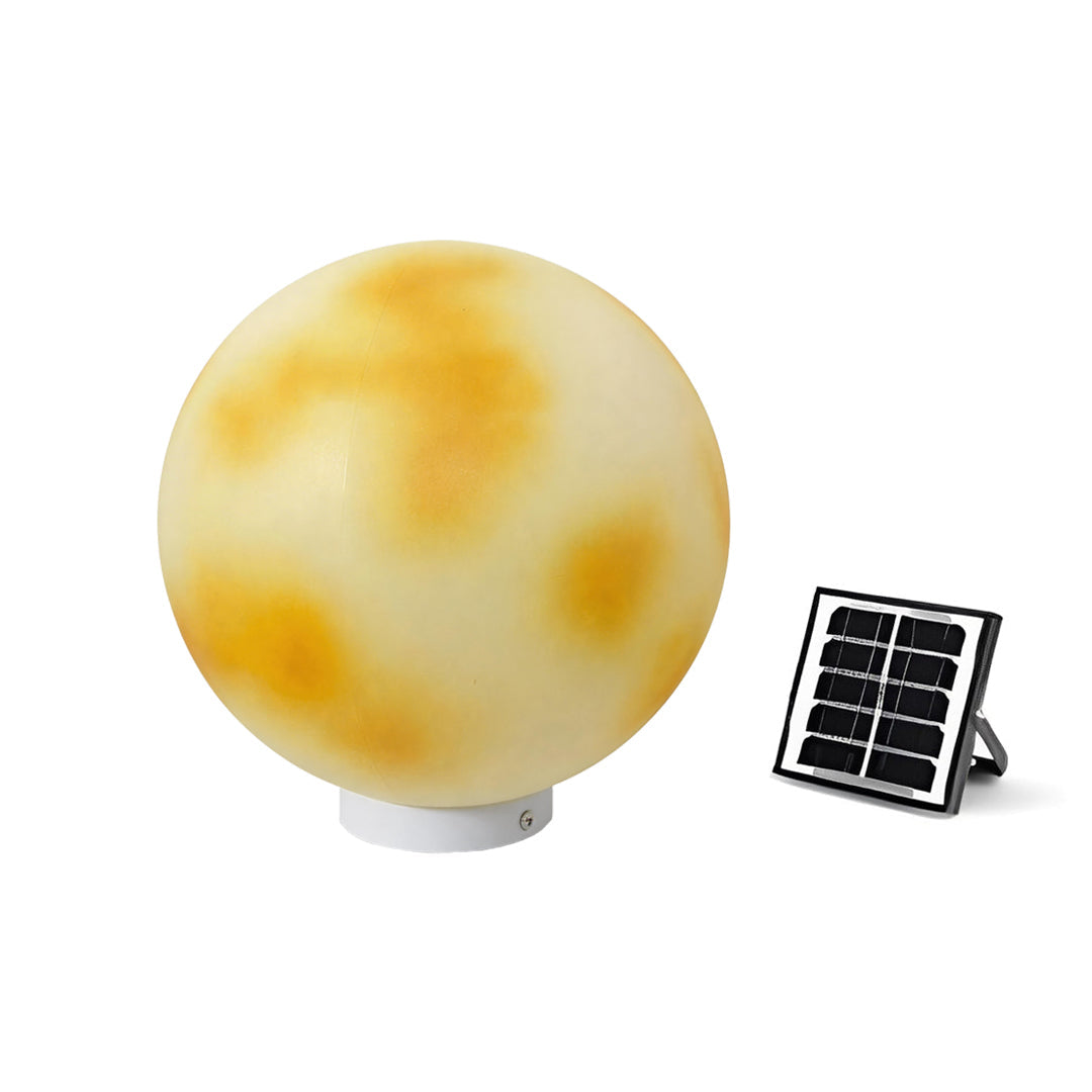 [Open-Box]Moon-Shaped Stone Pillar Light Outdoor Decorative Light