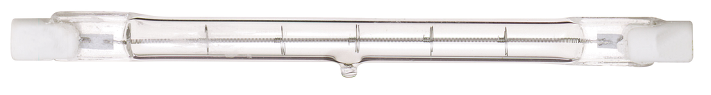 100 Watt; Halogen; T3; Clear; 1500 Average rated hours; 1650 Lumens; Double Ended base; 118mm; 120 Volt