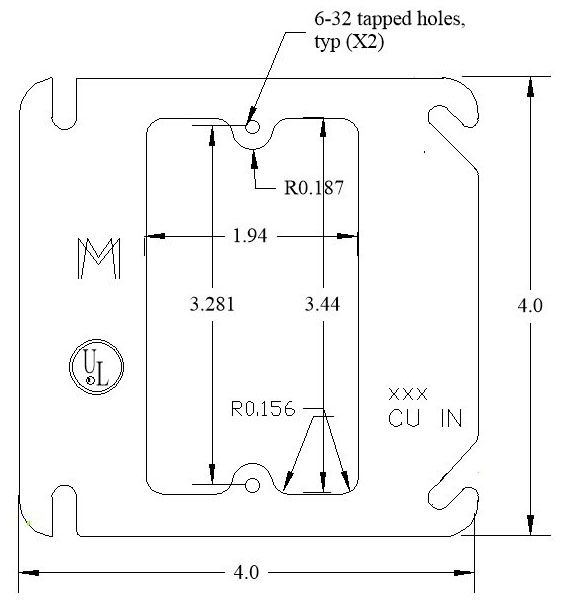11266, Square Box Cover