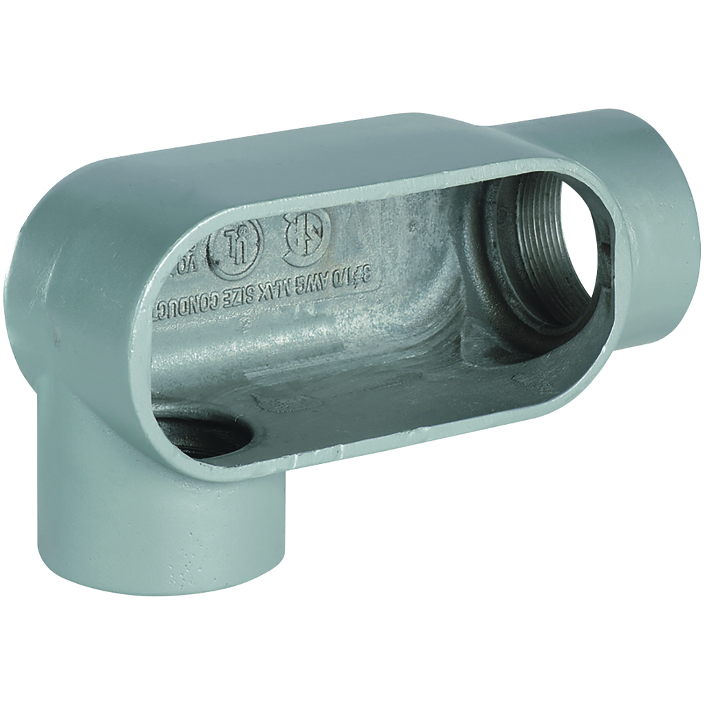 3/4"  LR Hub, Aluminum Form 7 Conduit Body